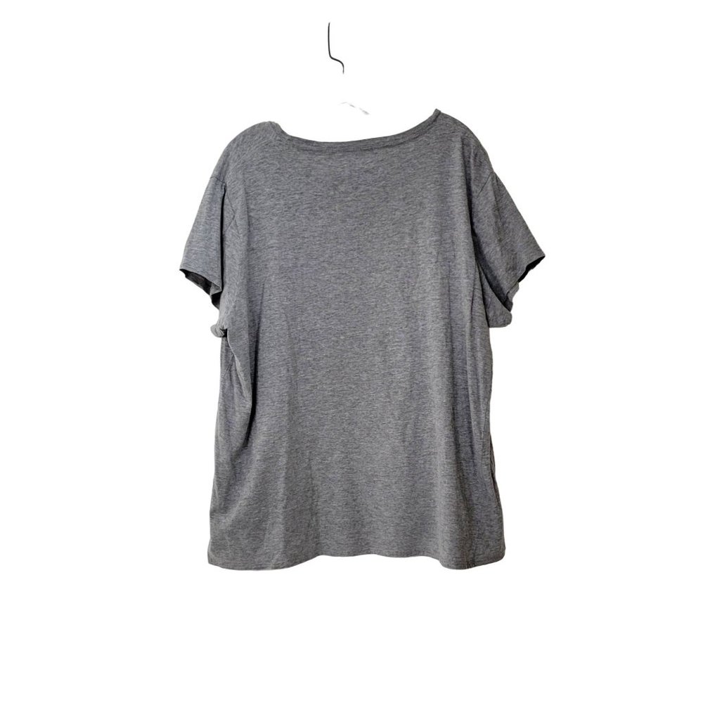 Gray Bunny Love T Shirt Size 3X Crazy Dog - Picture 3 of 5